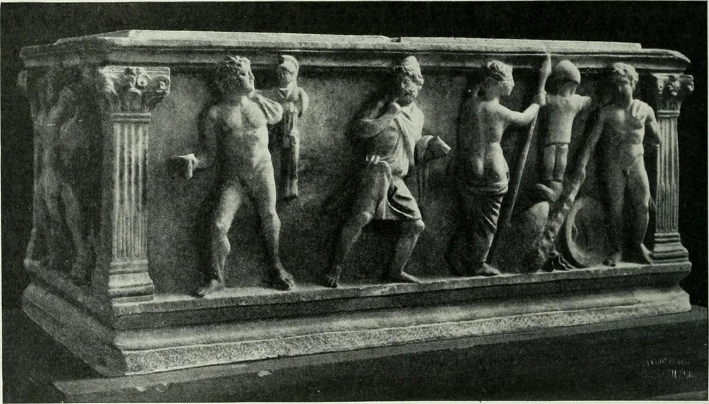An illustration from Nouvelle mythologie illustrée, 1920, leaf 369