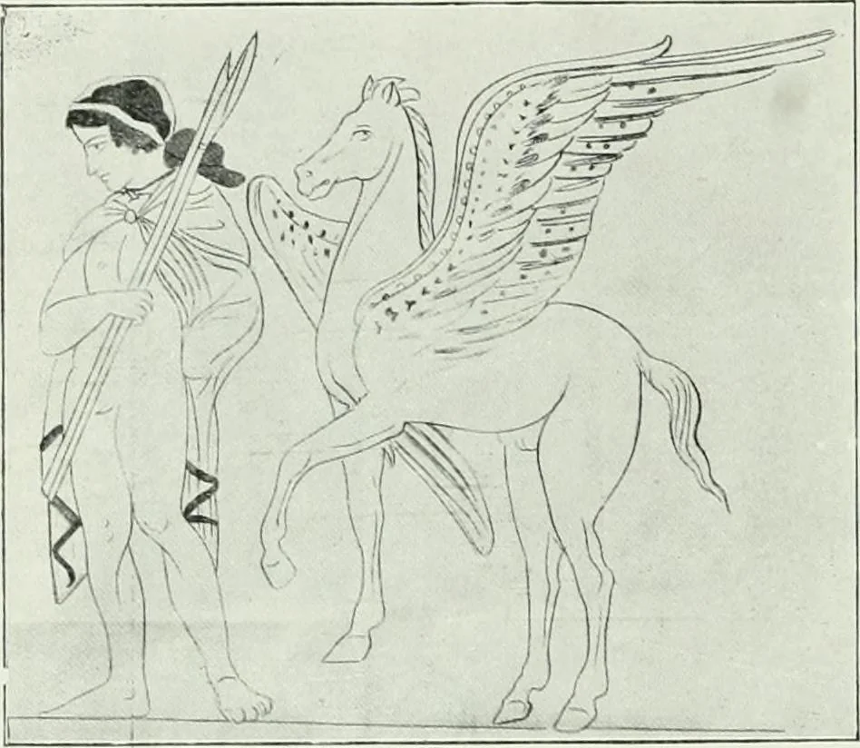 An illustration from Nouvelle mythologie illustrée, 1920, leaf 373