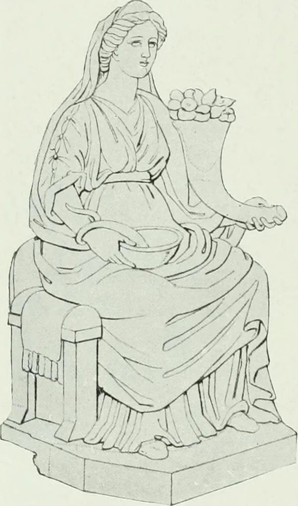 An illustration from Nouvelle mythologie illustrée, 1920, leaf 385
