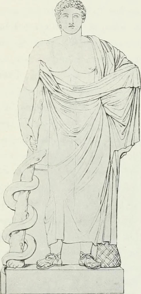 An illustration from Nouvelle mythologie illustrée, 1920, leaf 386