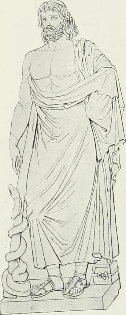 An illustration from Nouvelle mythologie illustrée, 1920, leaf 388