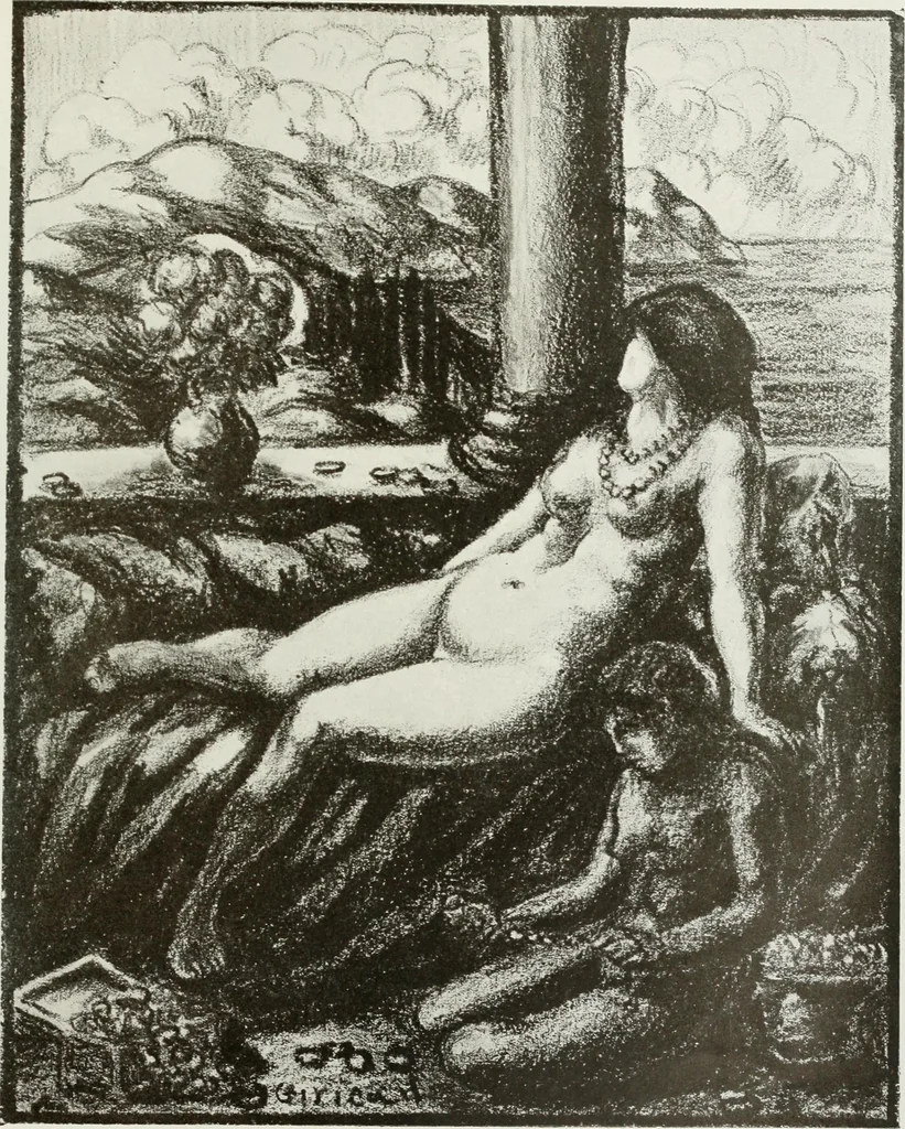 An illustration from Nouvelle mythologie illustrée, 1920, leaf 390