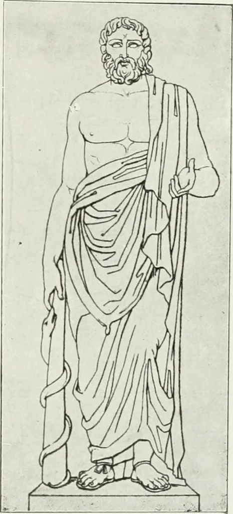 An illustration from Nouvelle mythologie illustrée, 1920, leaf 392