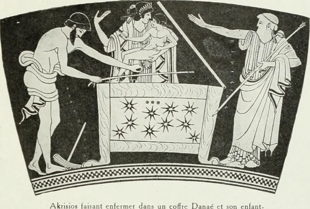 An illustration from Nouvelle mythologie illustrée, 1920, leaf 398