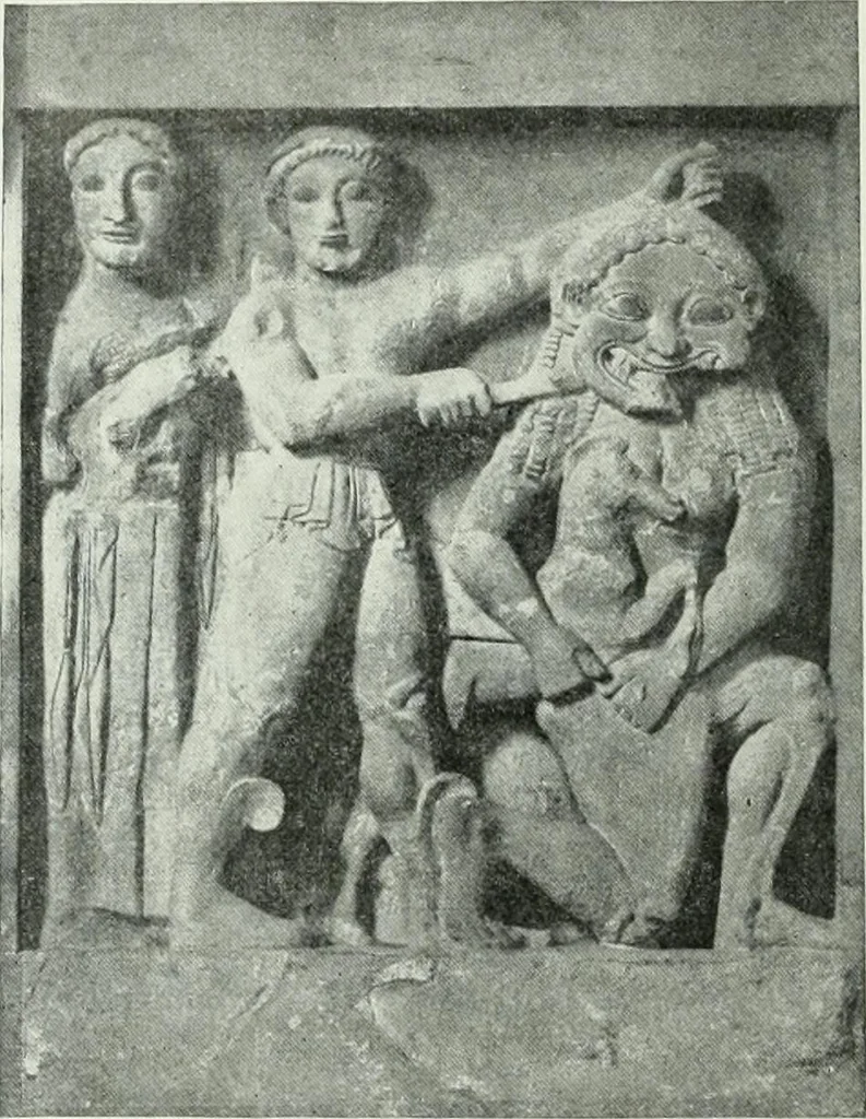 An illustration from Nouvelle mythologie illustrée, 1920, leaf 399