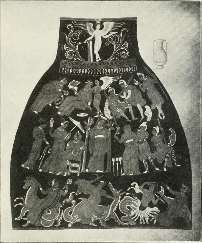An illustration from Nouvelle mythologie illustrée, 1920, leaf 402