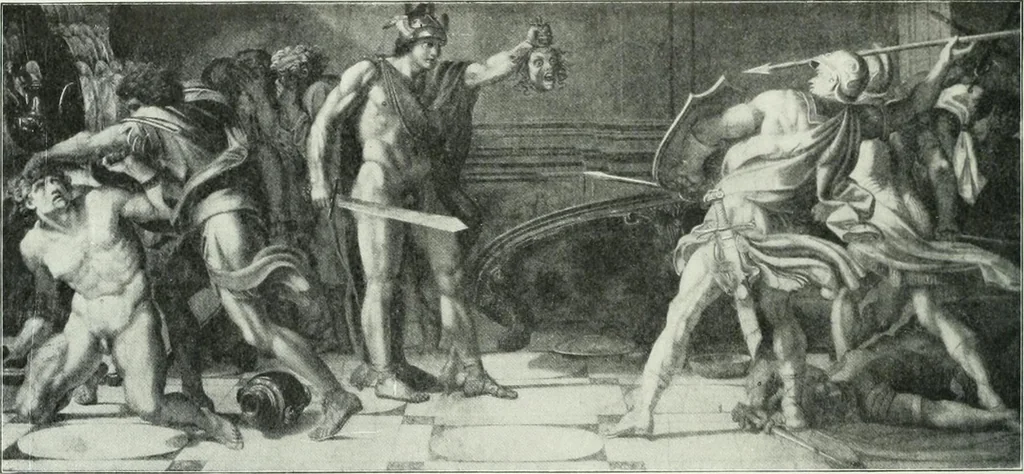 An illustration from Nouvelle mythologie illustrée, 1920, leaf 405