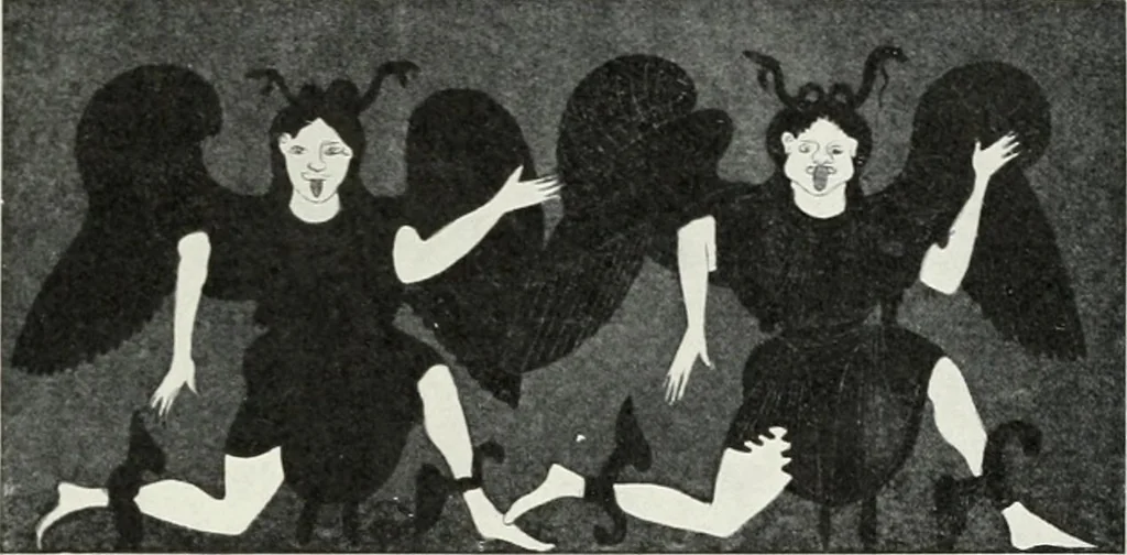 An illustration from Nouvelle mythologie illustrée, 1920, leaf 408