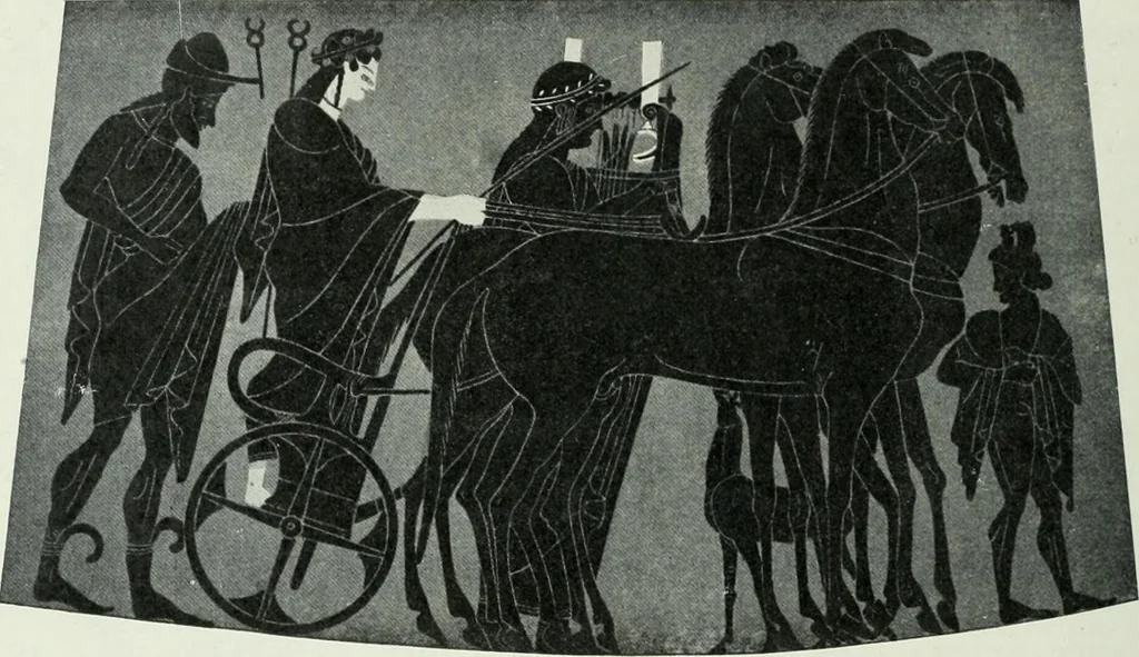 An illustration from Nouvelle mythologie illustrée, 1920, leaf 41