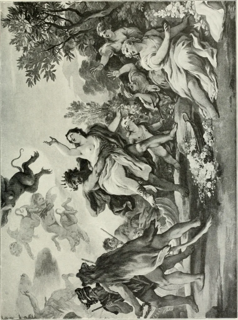 An illustration from Nouvelle mythologie illustrée, 1920, leaf 42