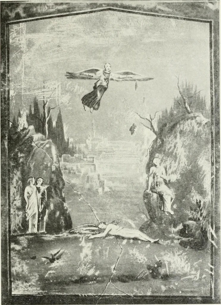 An illustration from Nouvelle mythologie illustrée, 1920, leaf 436