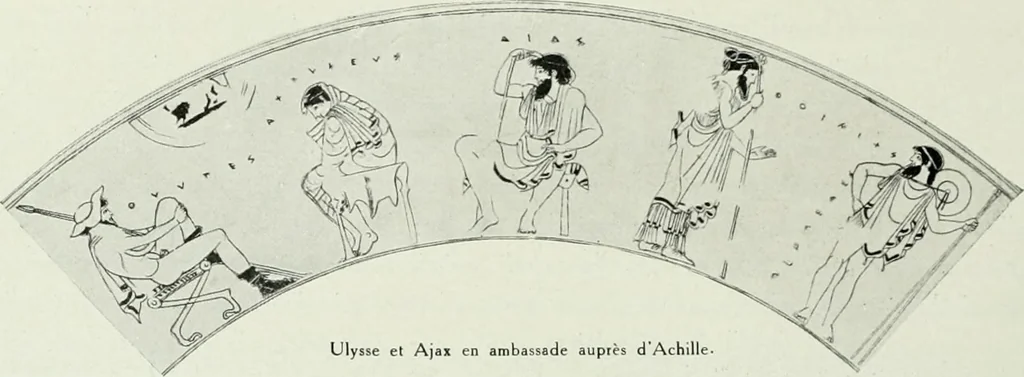 An illustration from Nouvelle mythologie illustrée, 1920, leaf 459