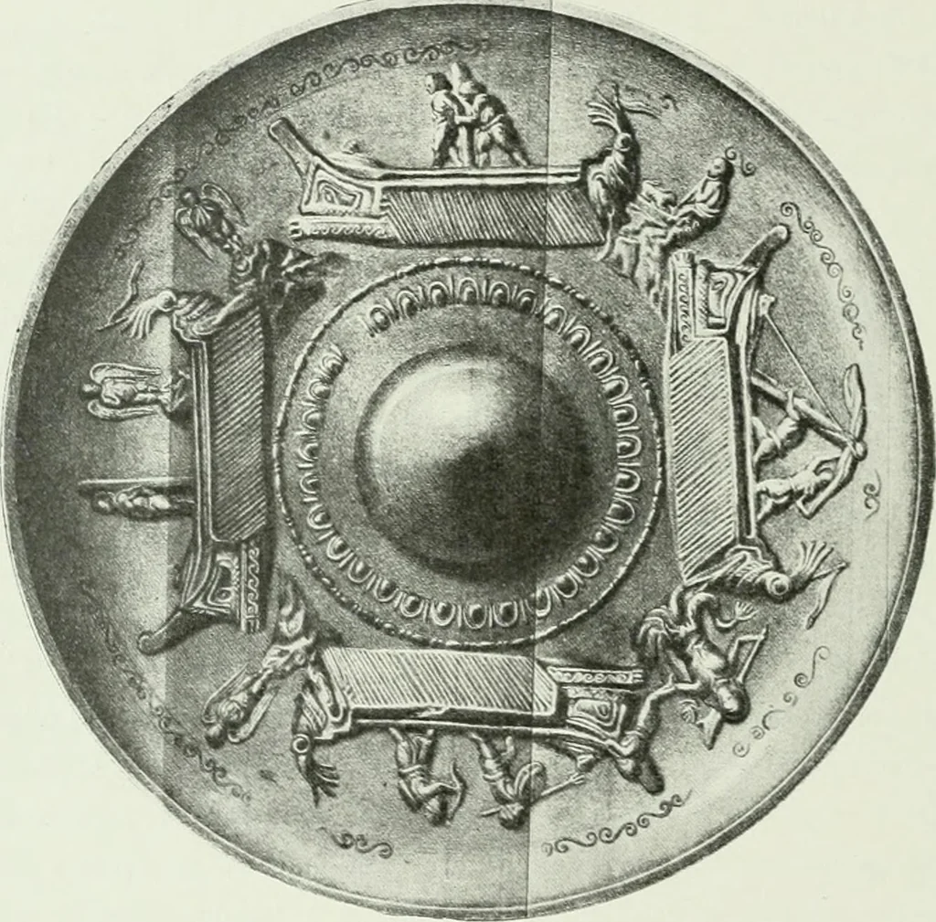 An illustration from Nouvelle mythologie illustrée, 1920, leaf 463
