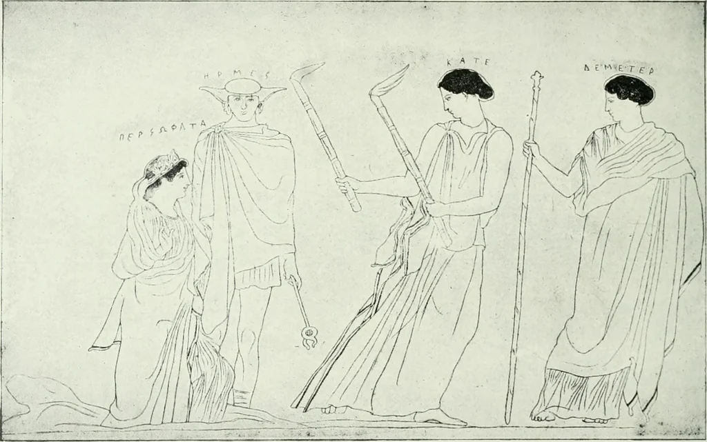 An illustration from Nouvelle mythologie illustrée, 1920, leaf 47