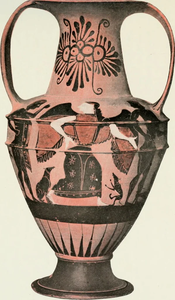 An illustration from Nouvelle mythologie illustrée, 1920, leaf 470
