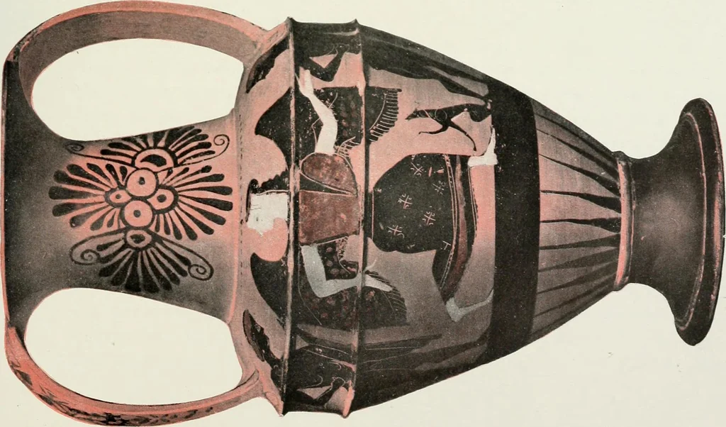 An illustration from Nouvelle mythologie illustrée, 1920, leaf 470