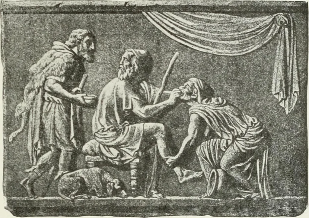 An illustration from Nouvelle mythologie illustrée, 1920, leaf 474