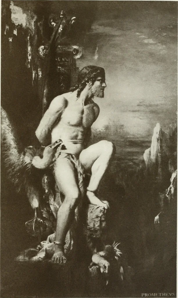 An illustration from Nouvelle mythologie illustrée, 1920, leaf 480