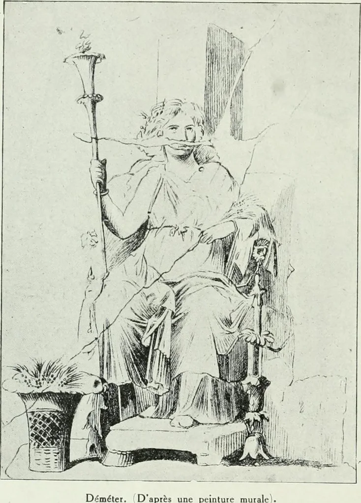 An illustration from Nouvelle mythologie illustrée, 1920, leaf 51