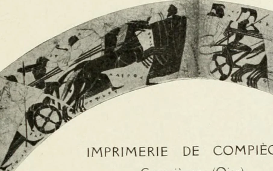 An illustration from Nouvelle mythologie illustrée, 1920, leaf 516