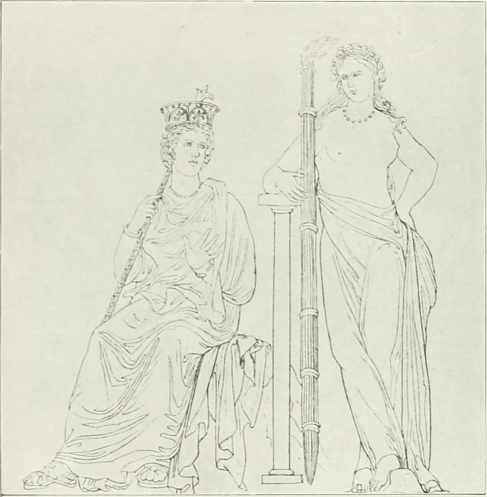 An illustration from Nouvelle mythologie illustrée, 1920, leaf 66