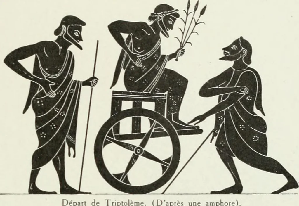 An illustration from Nouvelle mythologie illustrée, 1920, leaf 68