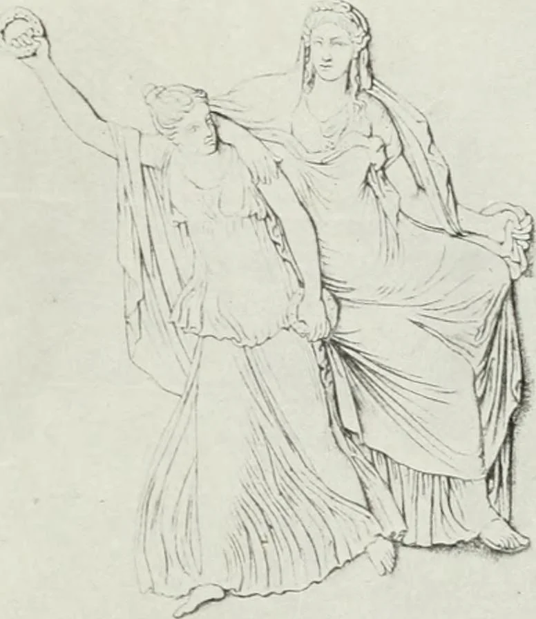 An illustration from Nouvelle mythologie illustrée, 1920, leaf 70