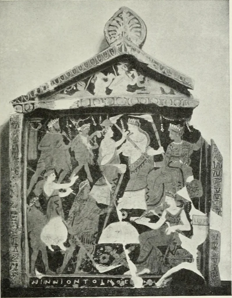 An illustration from Nouvelle mythologie illustrée, 1920, leaf 78