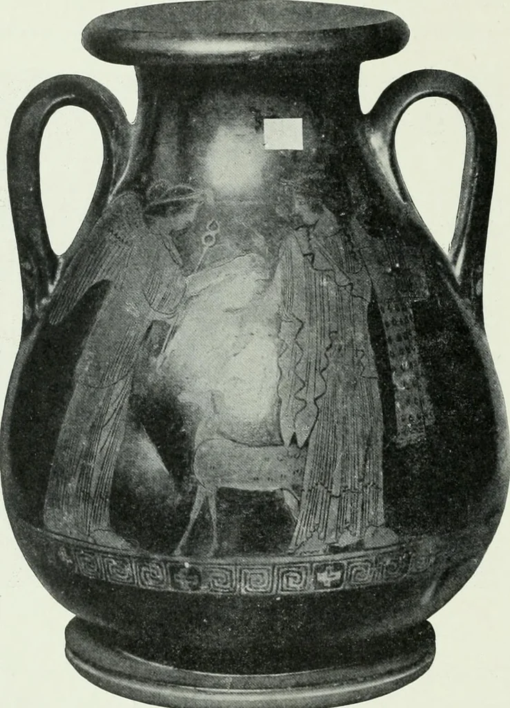 An illustration from Nouvelle mythologie illustrée, 1920, leaf 85