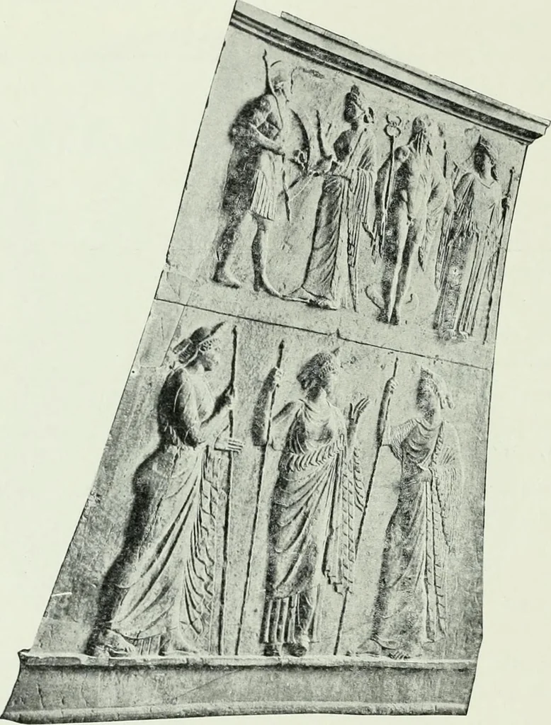 An illustration from Nouvelle mythologie illustrée, 1920, leaf 87