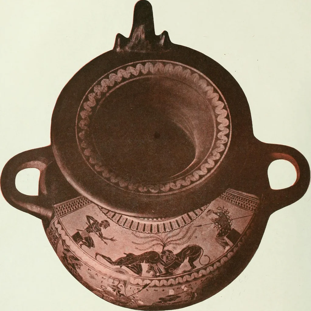 An illustration from Nouvelle mythologie illustrée, 1920, leaf 9