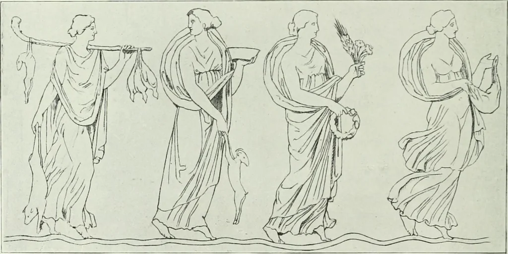 An illustration from Nouvelle mythologie illustrée, 1920, leaf 91