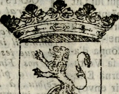 An illustration from Nouvelles extraordinaires de divers endroits [serial], 1680, leaf 442