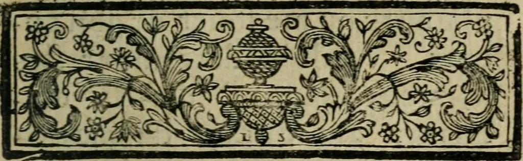 An illustration from Nouvelles oeuvres meslées, 1700, leaf 20