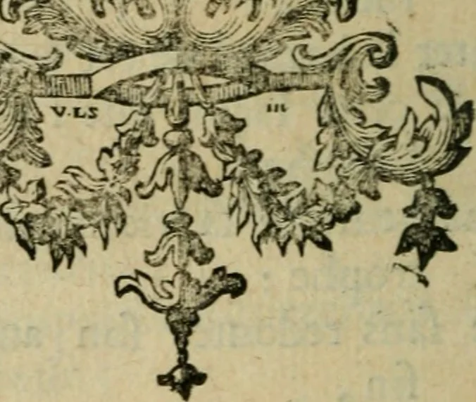 An illustration from Nouvelles oeuvres meslées, 1700, leaf 319