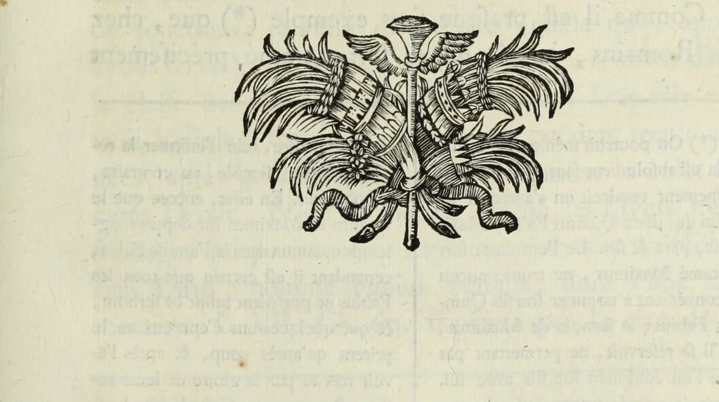 An illustration from Nouvelles recherches sur la science des medailles, inscriptions, et hieroglyphes antiques, 1778, leaf 116