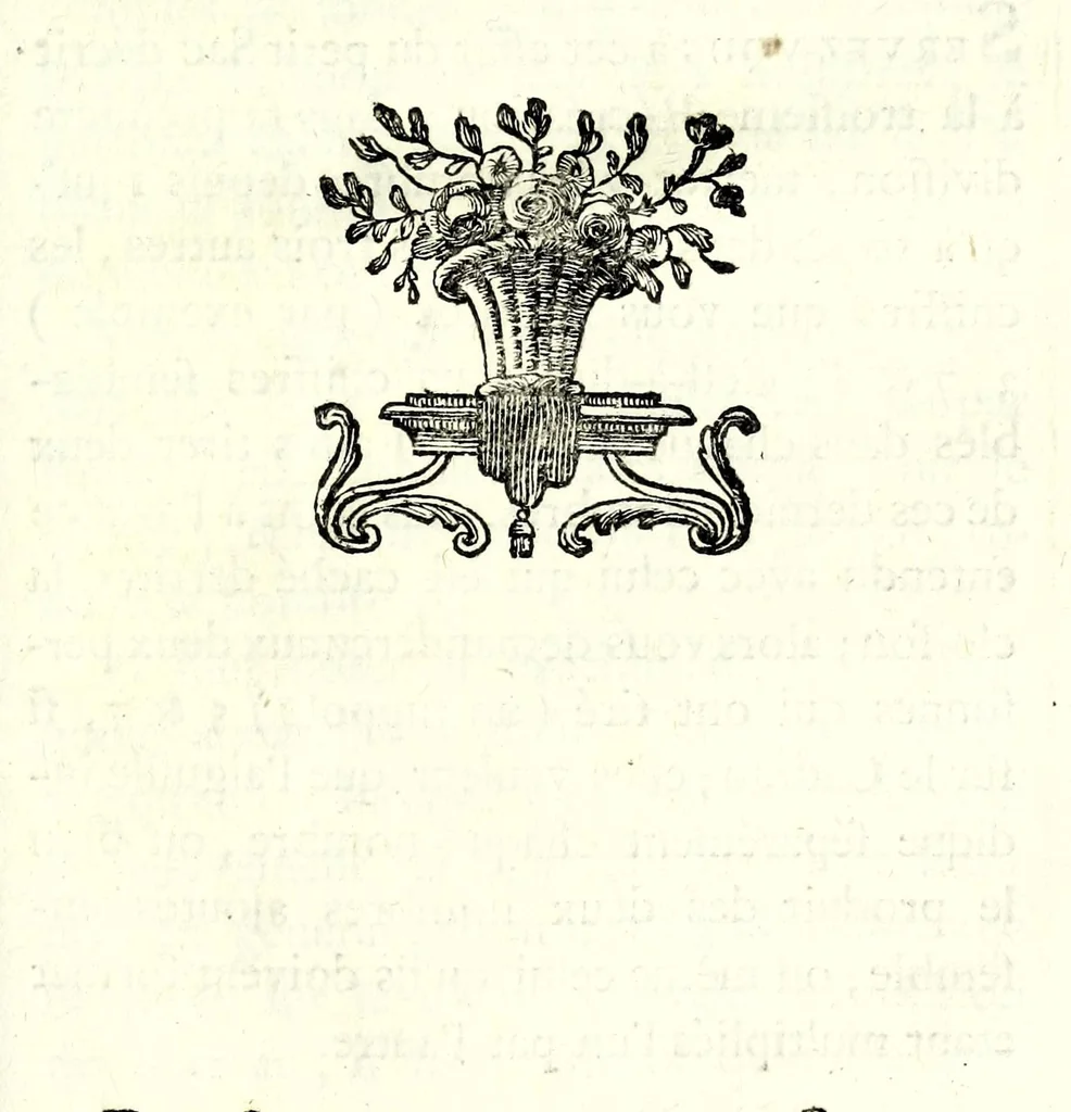 An illustration from Nouvelles récréations physiques et mathematiques : contenant toutes celles qui ont été découvertes & imaginées dans ces derniers temps, sur l'aiman, les nombres, l'optique, la chymie, &c., & quantité d'autres qui n'ont jamais été rendues publiques : ou l'on a joint leurs causes, leurs effets, la maniere de les construire, & l'amusement qu'on peut en tirer pour étonner agréablement ..., 1769, leaf 285