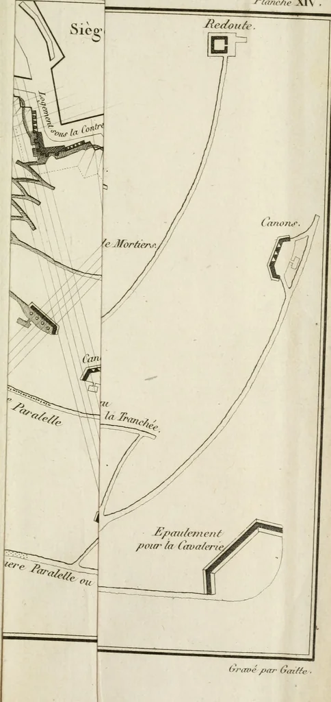 An illustration from Nouvelles règles pour la pratique du dessin et du lavis de l'architecture civile et militaire, 1803, leaf 228
