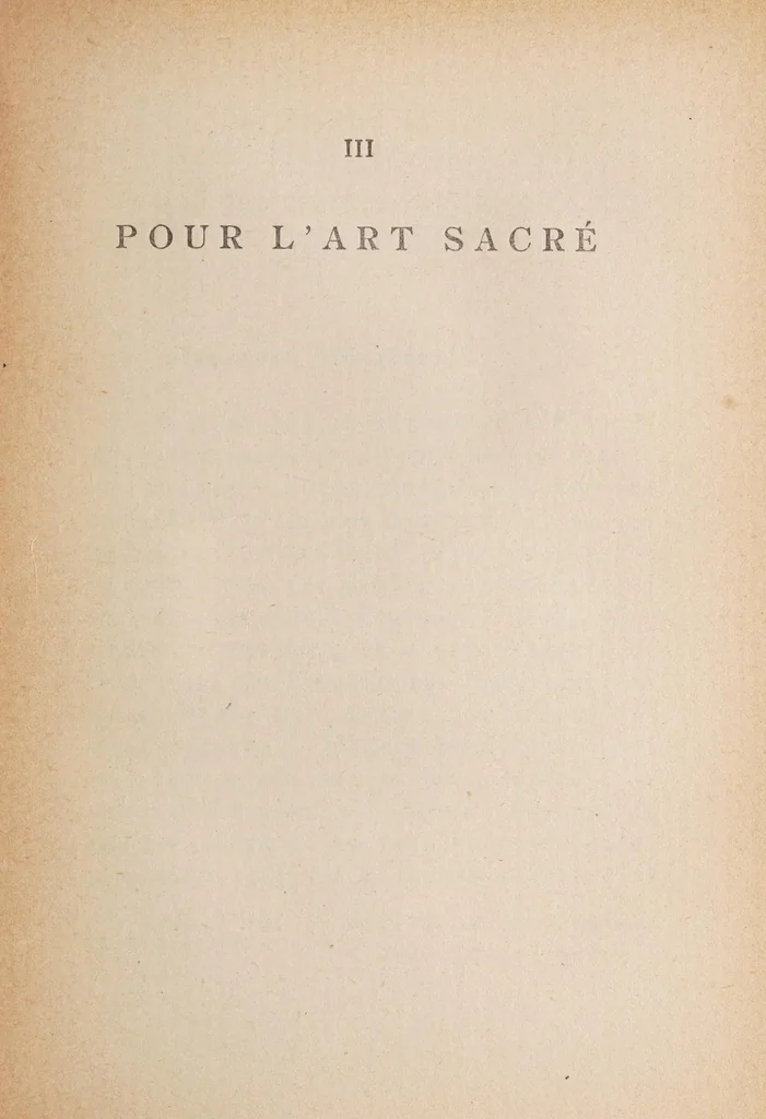 An illustration from Nouvelles théories sur l'art moderne, sur l'art sacré, 1914-1921 / par Maurice Denis., 1922, leaf 135