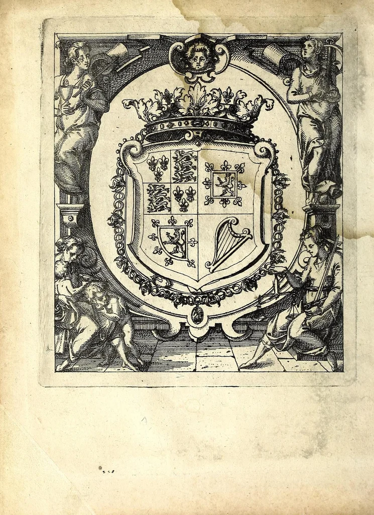 An illustration from Nouvm instrumentum geometricum : quo rerum mensurabilium longitudo, altitudo, latitudo & profunditas, hactenus inaudito compendio, etiam ab arithmeticae imperitis, quàm certissimè mensurantur, 1607, leaf 6