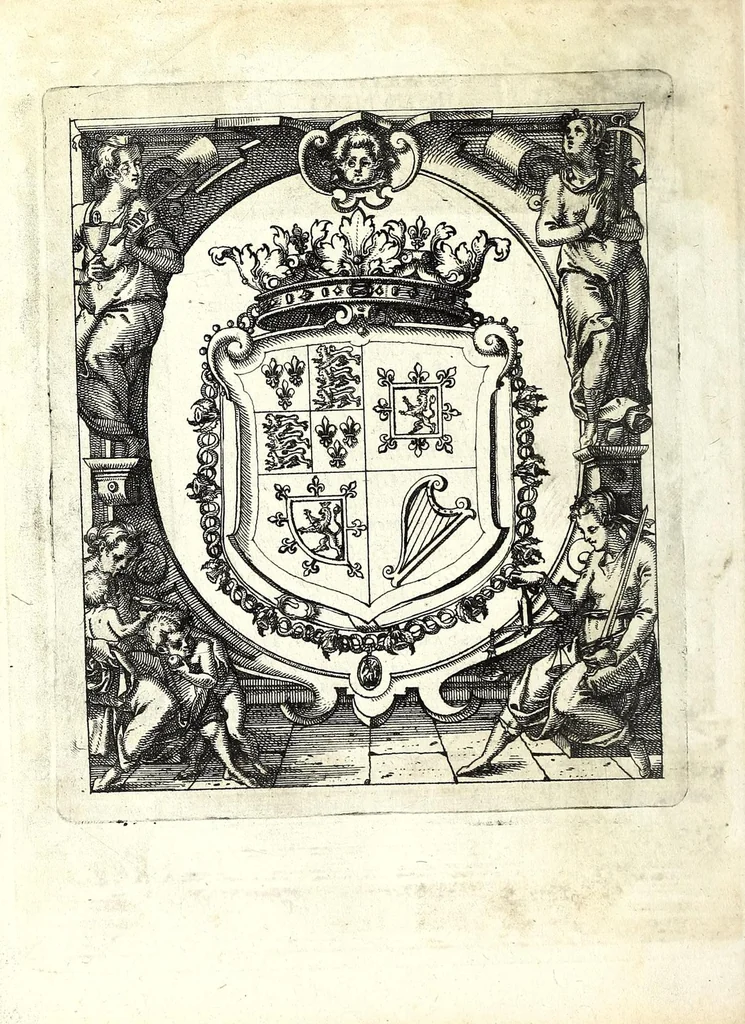 An illustration from Nouvm instrumentum geometricum : quo rerum mensurabilium longitudo, altitudo, latitudo & profunditas, hactenus inaudito compendio, etiam ab arithmeticae imperitis, quàm certissimè mensurantur, 1607, leaf 74