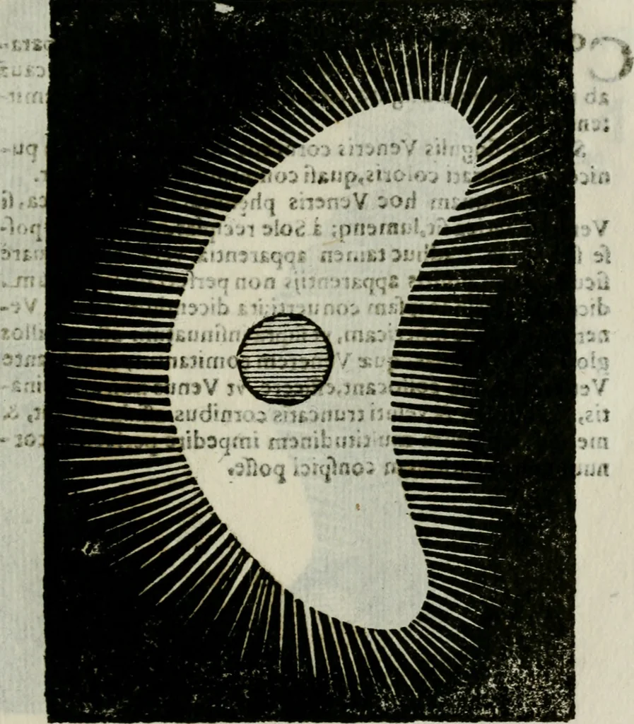 An illustration from Novae coelestium terrestriumq[ue] rerum observationes : et fortasse hactenus non uulgatae, 1646, leaf 110