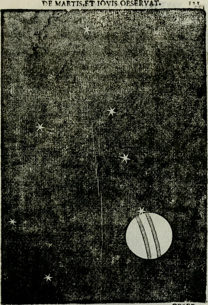An illustration from Novae coelestium terrestriumq[ue] rerum observationes : et fortasse hactenus non uulgatae, 1646, leaf 136