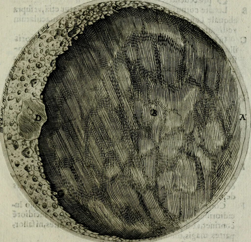 An illustration from Novae coelestium terrestriumq[ue] rerum observationes : et fortasse hactenus non uulgatae, 1646, leaf 46