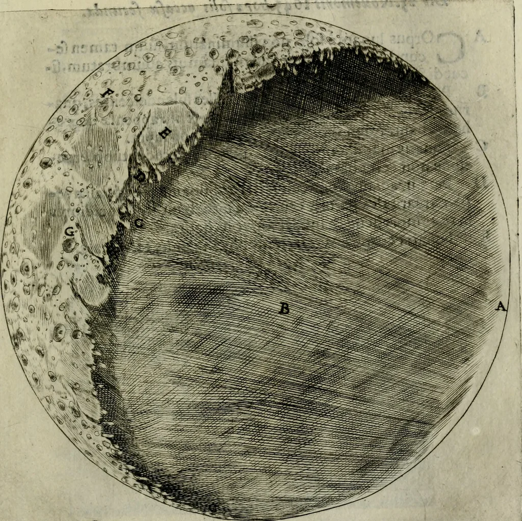 An illustration from Novae coelestium terrestriumq[ue] rerum observationes : et fortasse hactenus non uulgatae, 1646, leaf 48