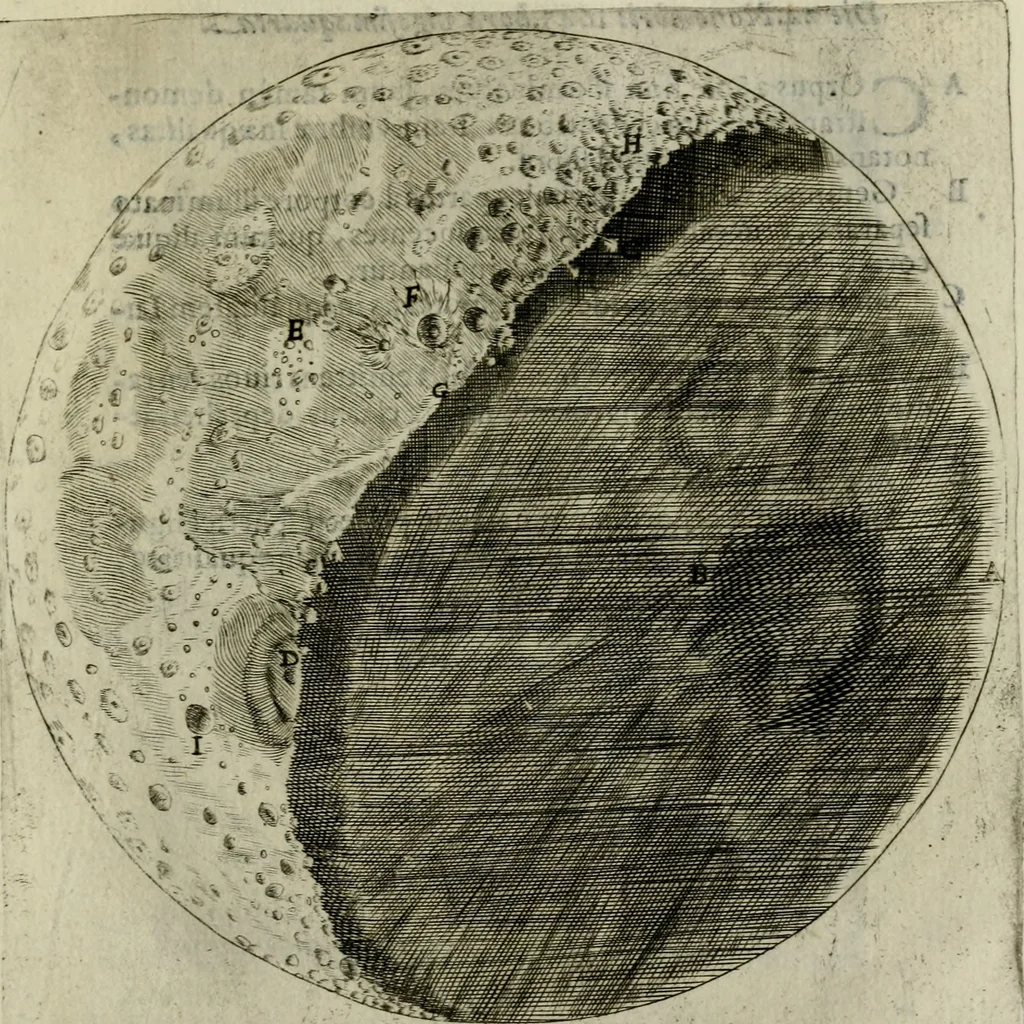 An illustration from Novae coelestium terrestriumq[ue] rerum observationes : et fortasse hactenus non uulgatae, 1646, leaf 52