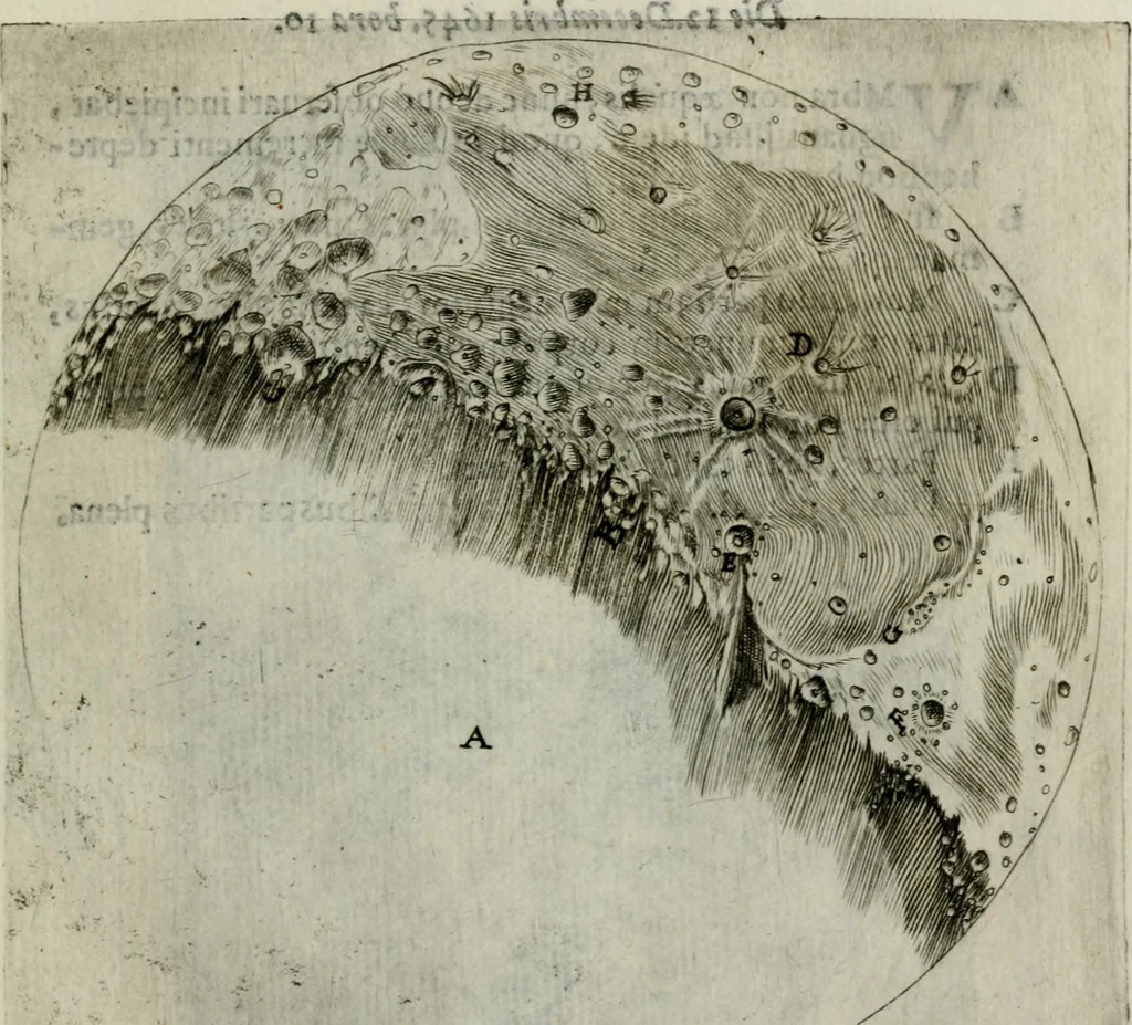 An illustration from Novae coelestium terrestriumq[ue] rerum observationes : et fortasse hactenus non uulgatae, 1646, leaf 90