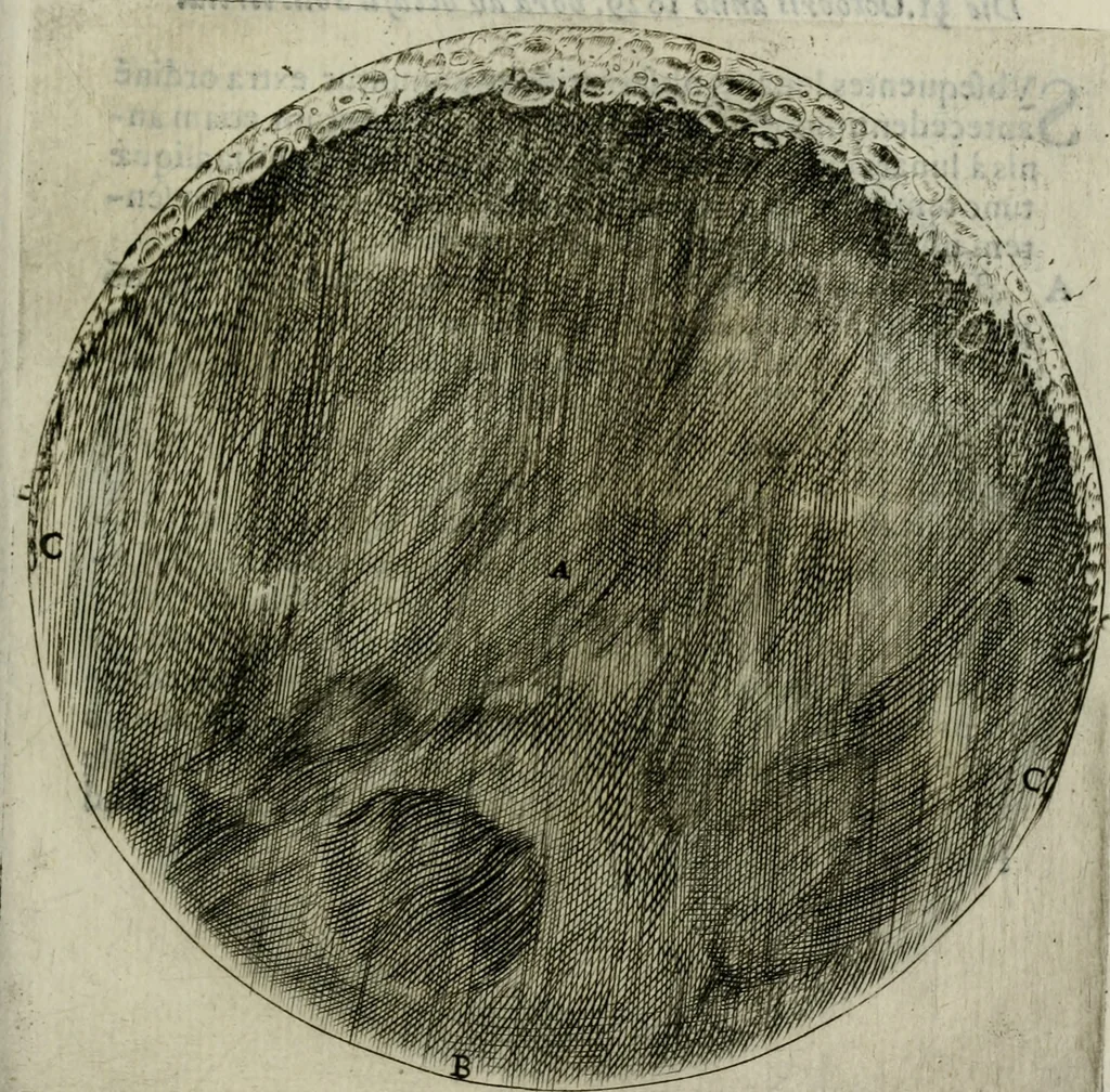An illustration from Novae coelestium terrestriumq[ue] rerum observationes : et fortasse hactenus non uulgatae, 1646, leaf 94