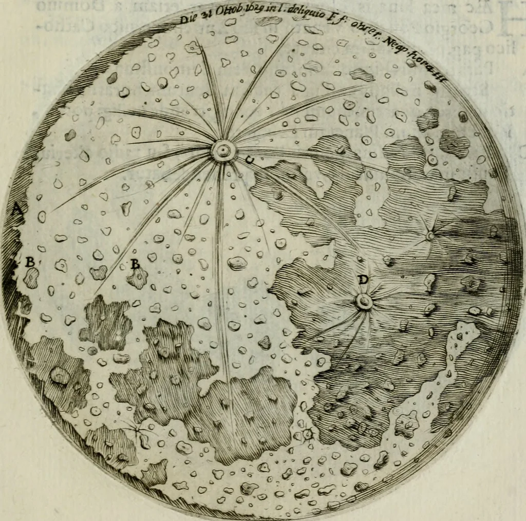An illustration from Novae coelestium terrestriumq[ue] rerum observationes : et fortasse hactenus non uulgatae, 1646, leaf 96