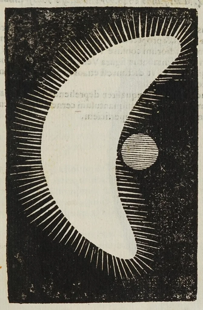 An illustration from Novae coelestivm terrestrivmq; rervm observationes, et fortasse hactenus non uulgatae, 1646, leaf 111